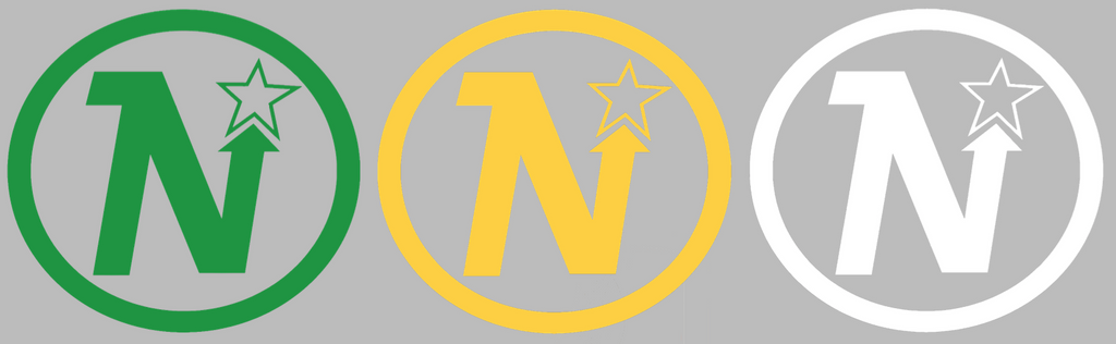 Minnesota North Stars Team Logo Premium DieCut Vinyl Decal PICK COLOR & SIZE
