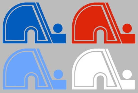 Quebec Nordiques Logo Premium DieCut Vinyl Decal PICK COLOR & SIZE