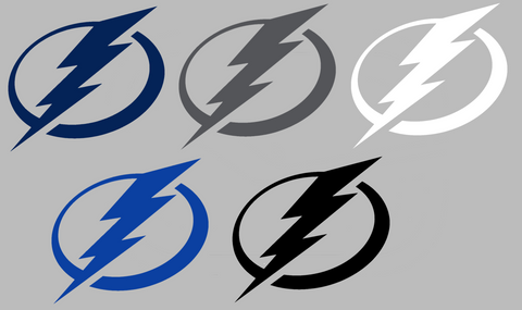 Tampa Bay Lightning Team Logo Premium DieCut Vinyl Decal PICK COLOR & SIZE