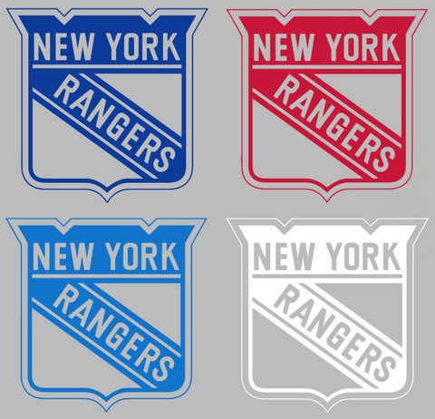 New York Rangers Team Logo Premium DieCut Vinyl Decal PICK COLOR & SIZE