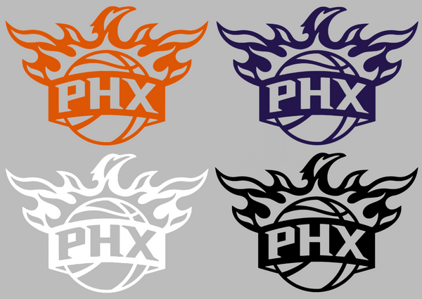 Phoenix Suns PHX Logo Premium DieCut Vinyl Decal PICK COLOR & SIZE