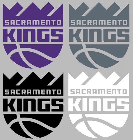 Sacramento Kings Team Logo Premium DieCut Vinyl Decal PICK COLOR & SIZE