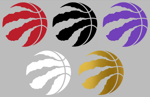 Toronto Raptors Alternate Logo Premium DieCut Vinyl Decal PICK COLOR & SIZE
