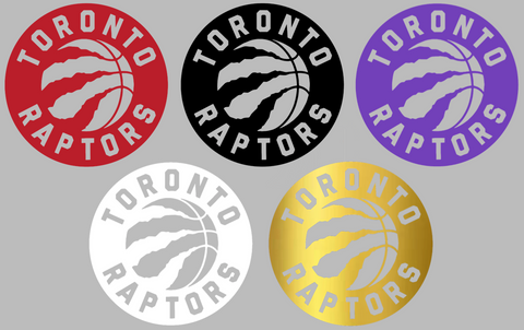 Toronto Raptors Team Logo Premium DieCut Vinyl Decal PICK COLOR & SIZE
