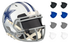 Dallas Cowboys Riddell Speed Mini Football Helmet - Build Your Own w/ Custom Color Mini Visor Shield & Color Clips