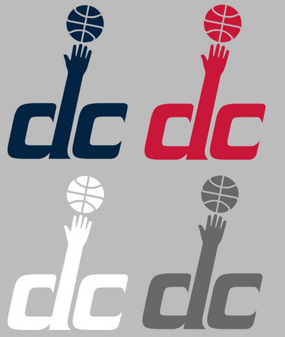 Washington Wizards Alternate Logo Premium DieCut Vinyl Decal PICK COLOR & SIZE