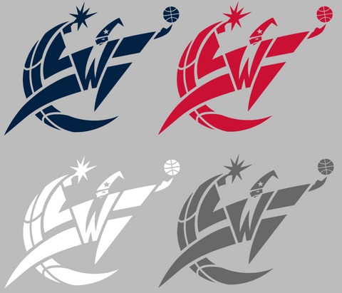 Washington Wizards Team Logo Premium DieCut Vinyl Decal PICK COLOR & SIZE