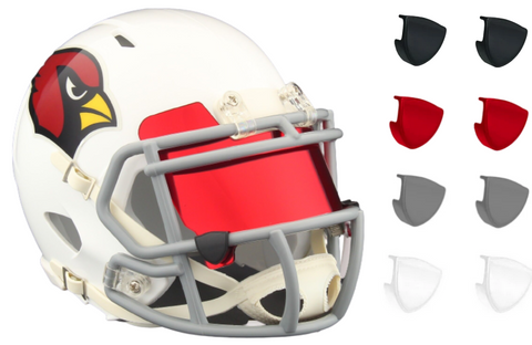Arizona Cardinals Riddell Speed Mini Football Helmet - Build Your Own w/ Custom Color Mini Visor Shield & Color Clips