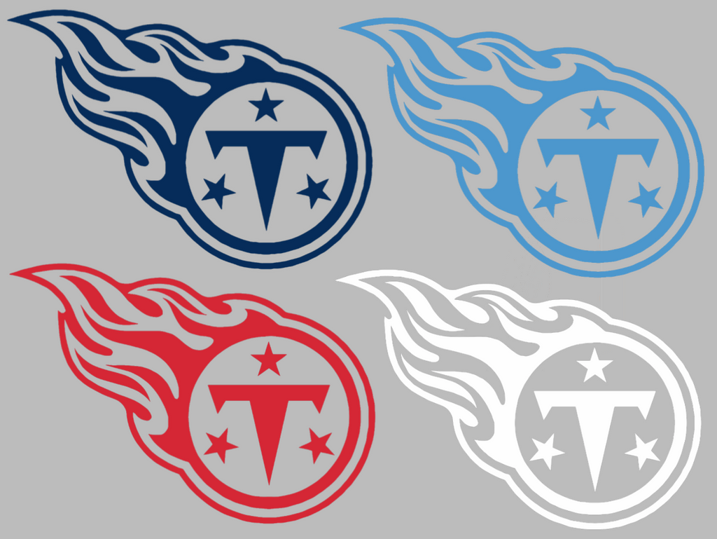 Tennessee Titans Team Logo Premium Vinyl Decal PICK COLOR & SIZE