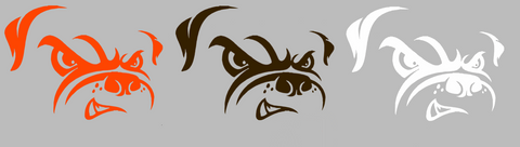 Cleveland Browns Dawg Alternate Logo Premium DieCut Vinyl Decal PICK COLOR & SIZE