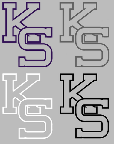 Kansas State Wildcats Alternate Logo Premium DieCut Vinyl Decal PICK COLOR & SIZE