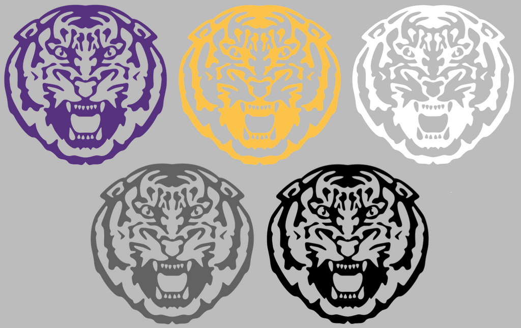 LSU Tigers Team Logo Premium DieCut Vinyl Decal PICK COLOR & SIZE