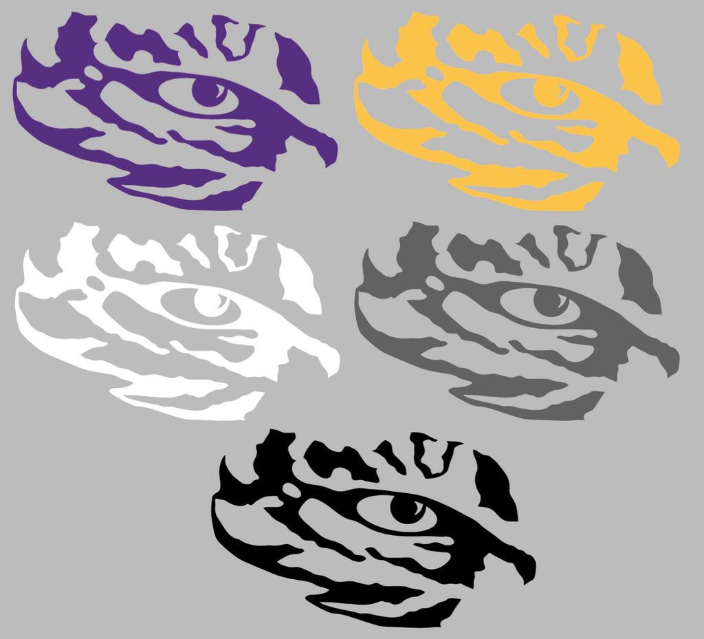 Lsu Yellow Color Code Lsu Tiger Eye Drawings