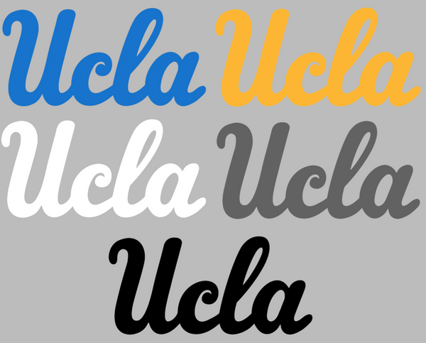 UCLA Bruins Team Logo Premium DieCut Vinyl Decal PICK COLOR & SIZE