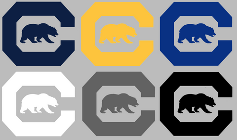 Cal California Golden Bears Alternate Logo Premium DieCut Vinyl Decal PICK COLOR & SIZE