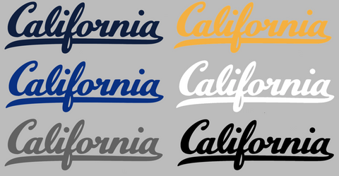 Cal California Golden Bears Team Name Logo Premium DieCut Vinyl Decal PICK COLOR & SIZE