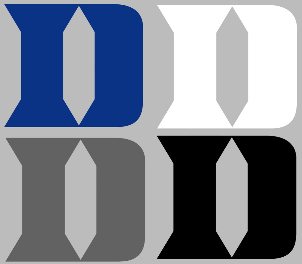 Duke Blue Devils Team Logo Premium DieCut Vinyl Decal PICK COLOR & SIZE