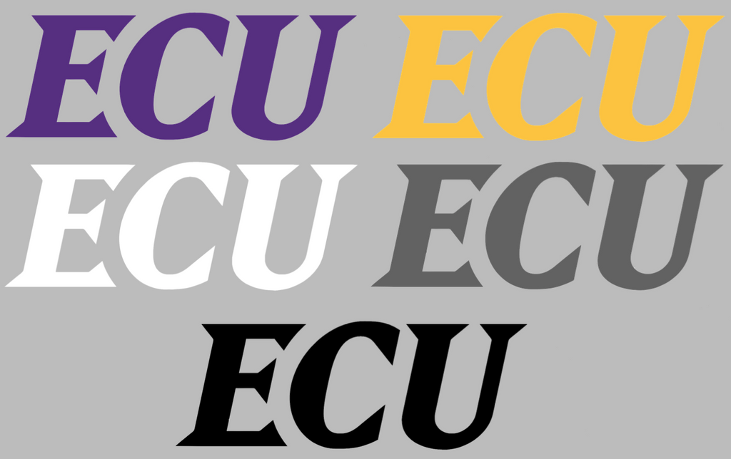 East Carolina Pirates ECU Logo Premium DieCut Vinyl Decal PICK COLOR & SIZE