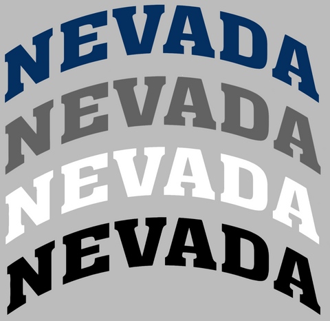 Nevada Wolf Pack Team Name Logo Premium DieCut Vinyl Decal PICK COLOR & SIZE