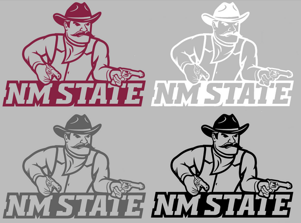 New Mexico State Aggies Alternate Logo Premium DieCut Vinyl Decal PICK COLOR & SIZE