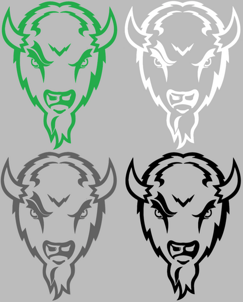 Marshall Thundering Herd Bison Logo Premium DieCut Vinyl Decal PICK COLOR & SIZE