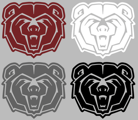 Missouri State Bears Team Logo Premium DieCut Vinyl Decal PICK COLOR & SIZE
