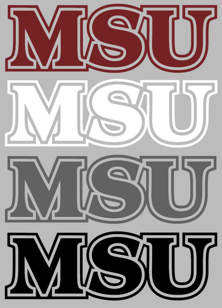Missouri State Bears MSU Logo Premium DieCut Vinyl Decal PICK COLOR & SIZE