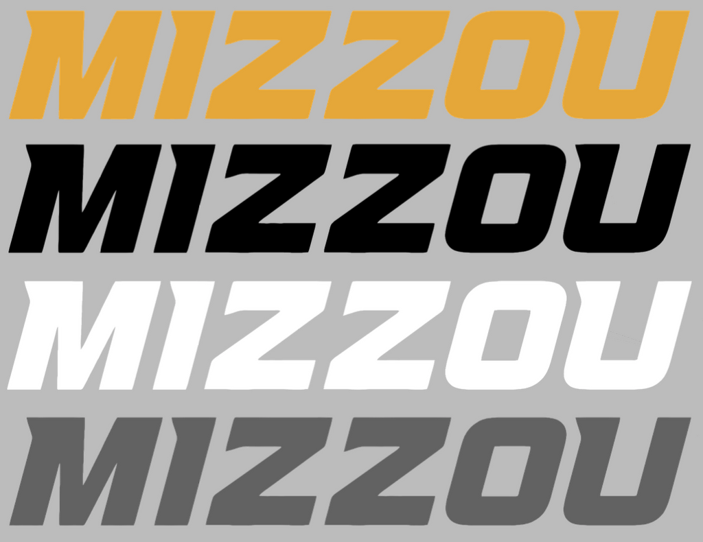 Missouri Tigers Mizzou Logo Premium DieCut Vinyl Decal PICK COLOR & SIZE