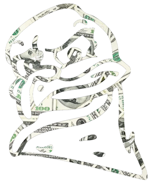 Virginia Tech Hokies HokieBird Mascot Money Print Premium DieCut Vinyl Decal PICK SIZE