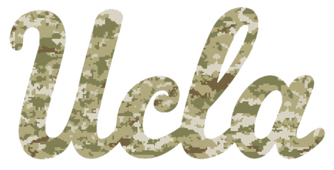 UCLA Bruins Salute to Service Camouflage Camo Vinyl Decal PICK SIZE