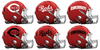 Cincinnati Reds Custom Concept Red Mini Riddell Speed Football Helmet