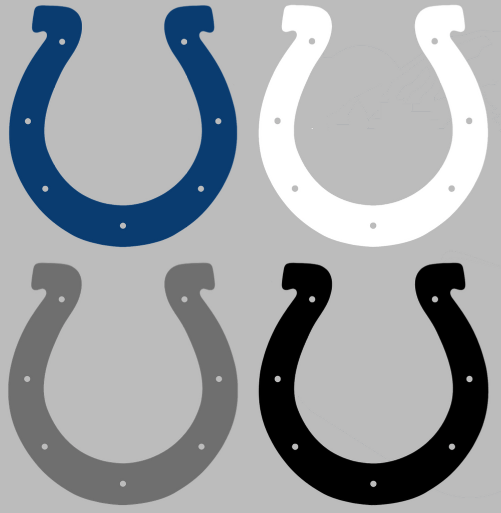 Indianapolis Colts Team Logo Premium DieCut Vinyl Decal PICK COLOR & SIZE