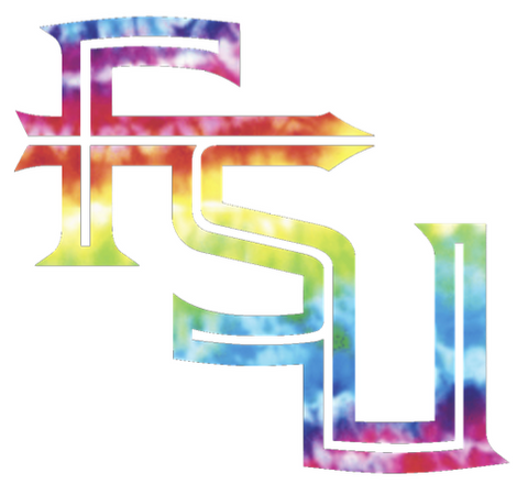 Florida State Seminoles FSU Logo Crucial Catch Cancer Multi Color Vinyl Decal PICK SIZE