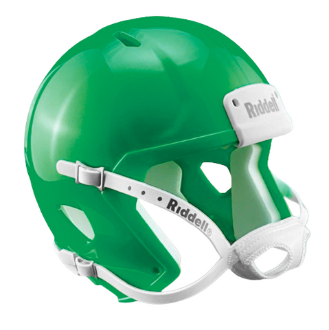 Kelly Green Custom Riddell Speed Mini Football Helmet Blank Shell