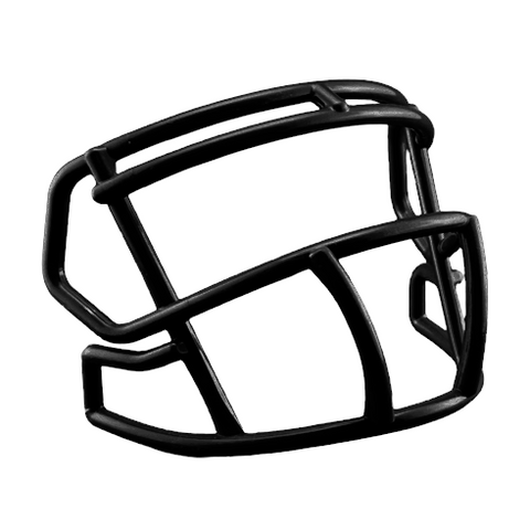 Black Custom Riddell Speed Mini Football Helmet Facemask