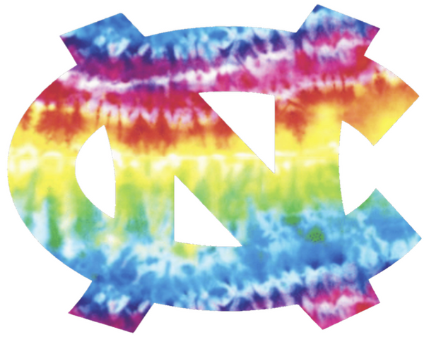North Carolina Tar Heels Team Logo Crucial Catch Cancer Multi Color Vinyl Decal PICK SIZE