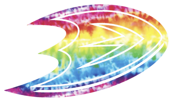 Anaheim Ducks Team Logo Crucial Catch Cancer Multi Color Vinyl Decal PICK SIZE