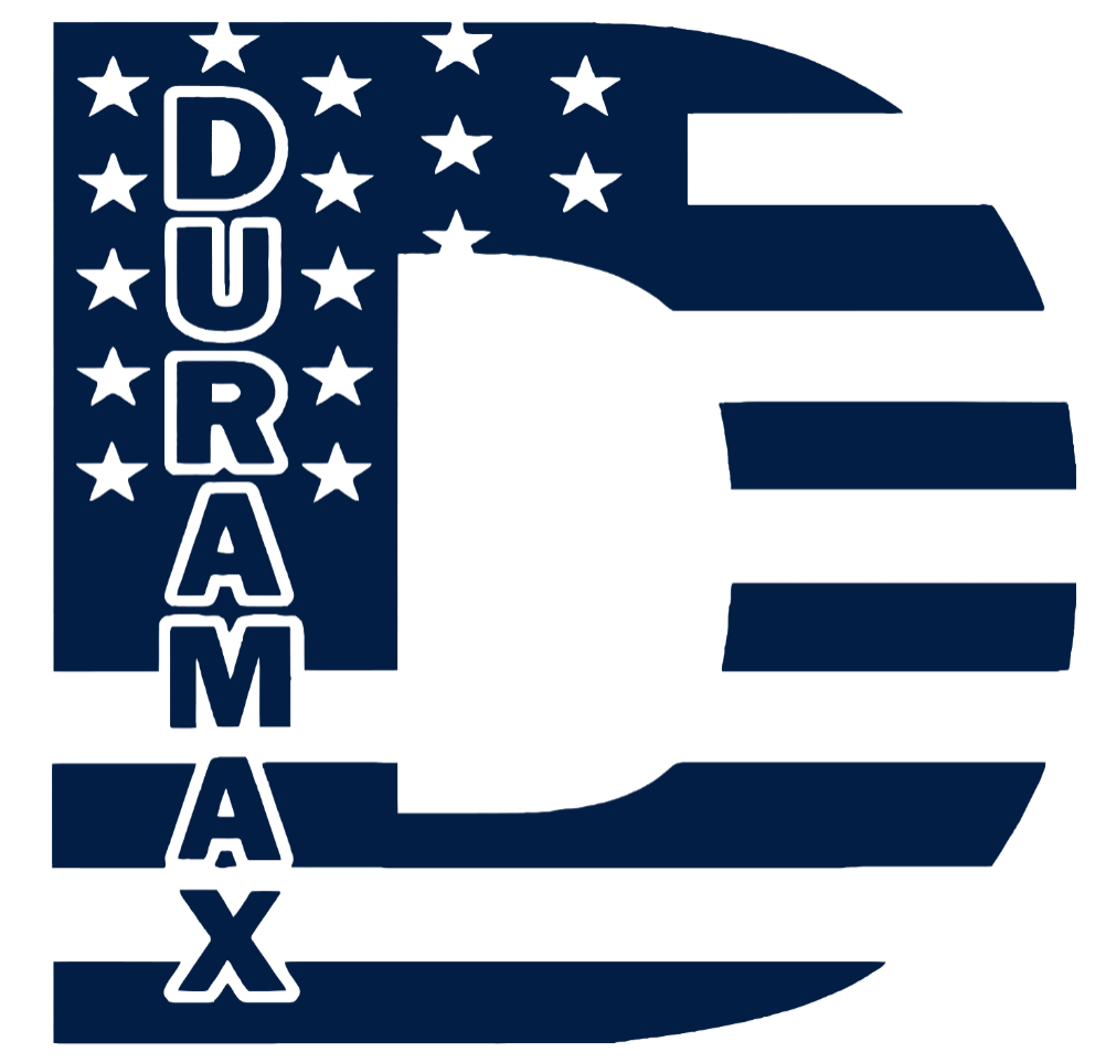 L5P Duramax Diesel Truck T-Shirt - American Flag Design, Mens Regular Fit Tee