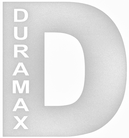 Duramax Diesel Truck Logo FROSTED ETCHED GLASS Premium DieCut Vinyl Decal PICK SIZE