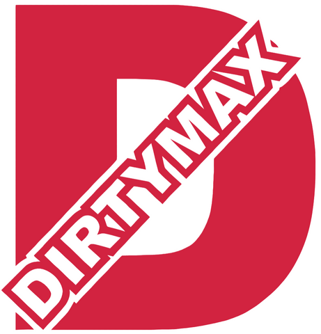 Duramax Dirtymax Diesel Truck Logo RED Premium DieCut Vinyl Decal PICK SIZE