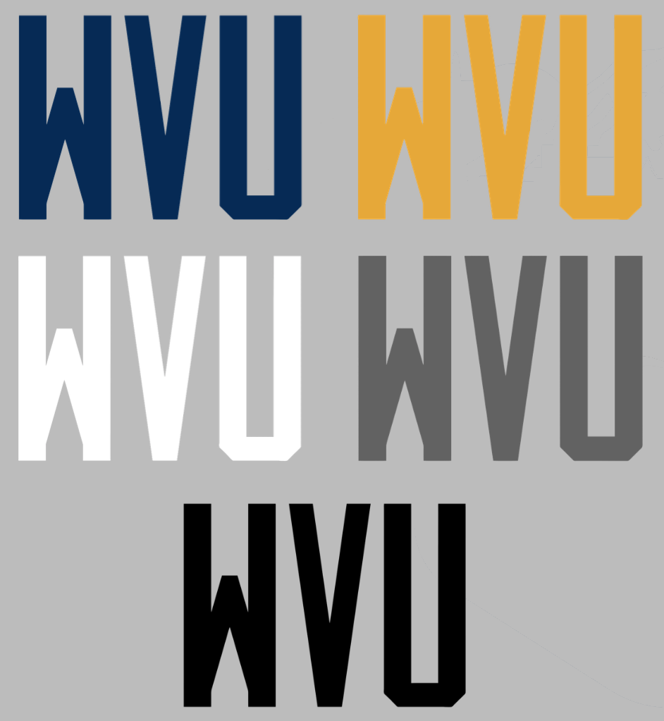 West Virginia Mountaineers WVU Logo Premium DieCut Vinyl Decal PICK COLOR & SIZE