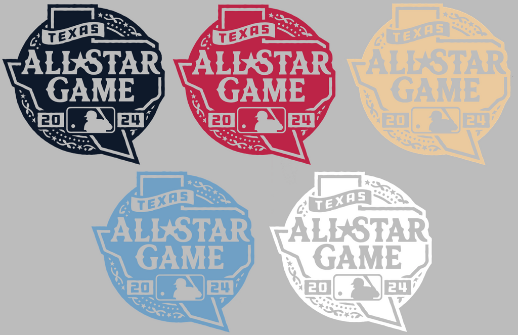 2024 MLB All Star Game Texas Rangers Premium DieCut Vinyl Decal PICK COLOR & SIZE