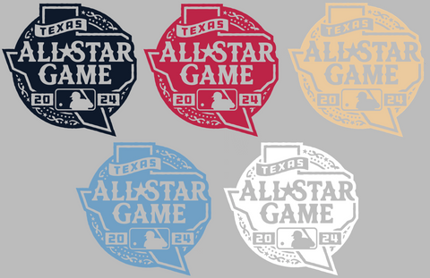 2024 MLB All Star Game Texas Rangers Premium DieCut Vinyl Decal PICK COLOR & SIZE