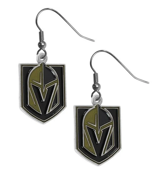 Las Vegas Golden Knights NHL Womens Dangle Earrings