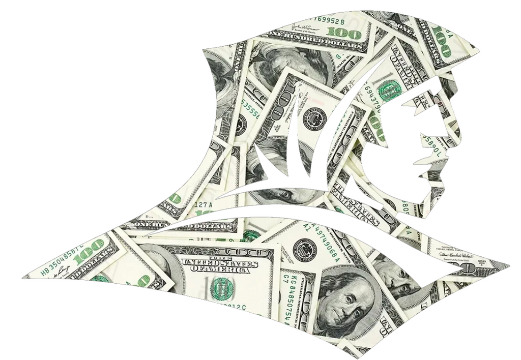 Providence Friars Money Print Premium DieCut Vinyl Decal PICK SIZE