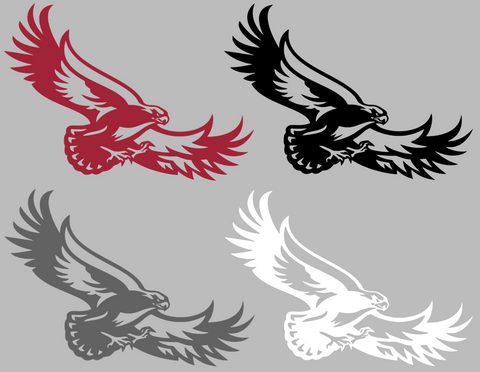St Joseph Hawks Team Logo Premium DieCut Vinyl Decal PICK COLOR & SIZE