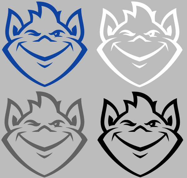 Saint Louis Billikens Team Logo Premium DieCut Vinyl Decal PICK COLOR & SIZE