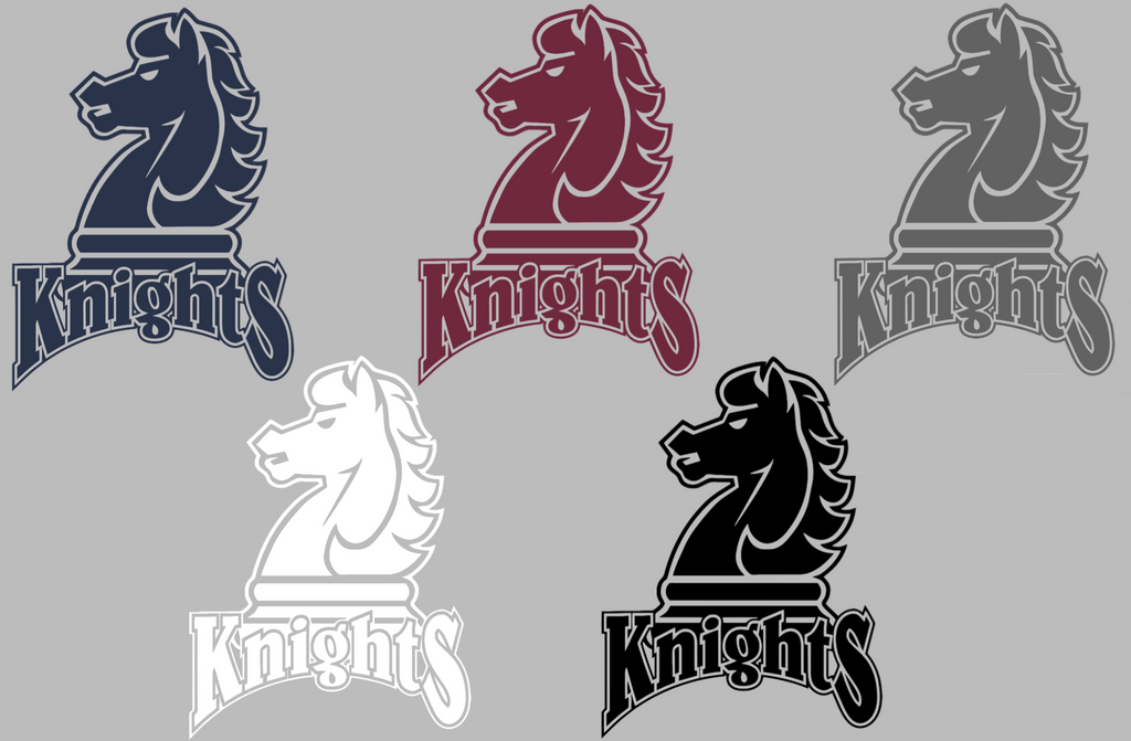Fairleigh Dickinson Knights Alternate Logo Premium DieCut Vinyl Decal PICK COLOR & SIZE