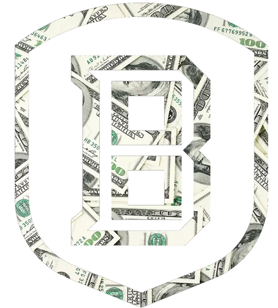 Bradley Braves Money Print Team Logo Premium DieCut Vinyl Decal PICK SIZE