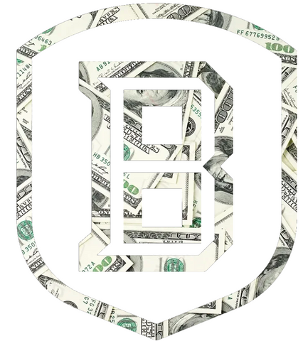 Bradley Braves Money Print Team Logo Premium DieCut Vinyl Decal PICK SIZE